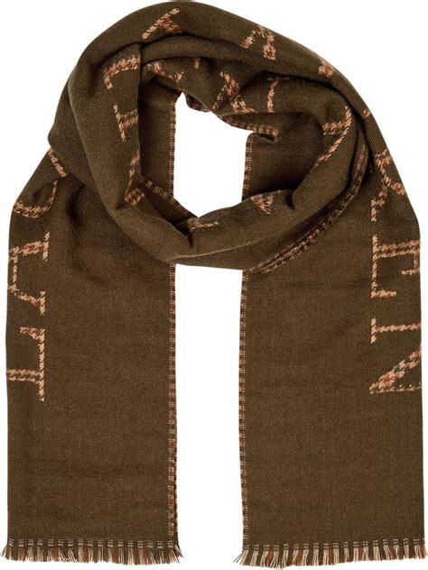 Lauren Ralph Lauren Double Face Logo Scarf .